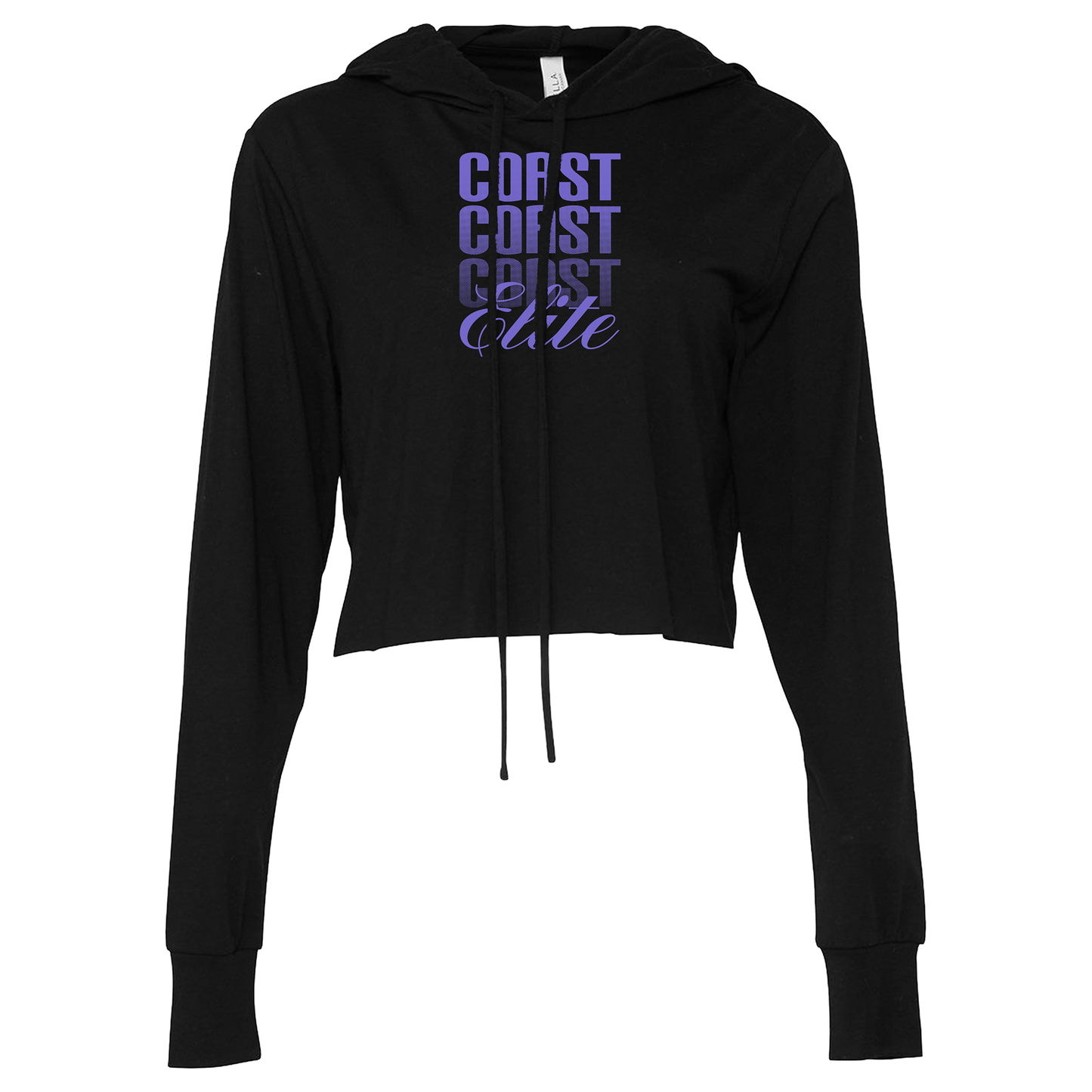 Ladies Coast Crop Long Sleeve Tee