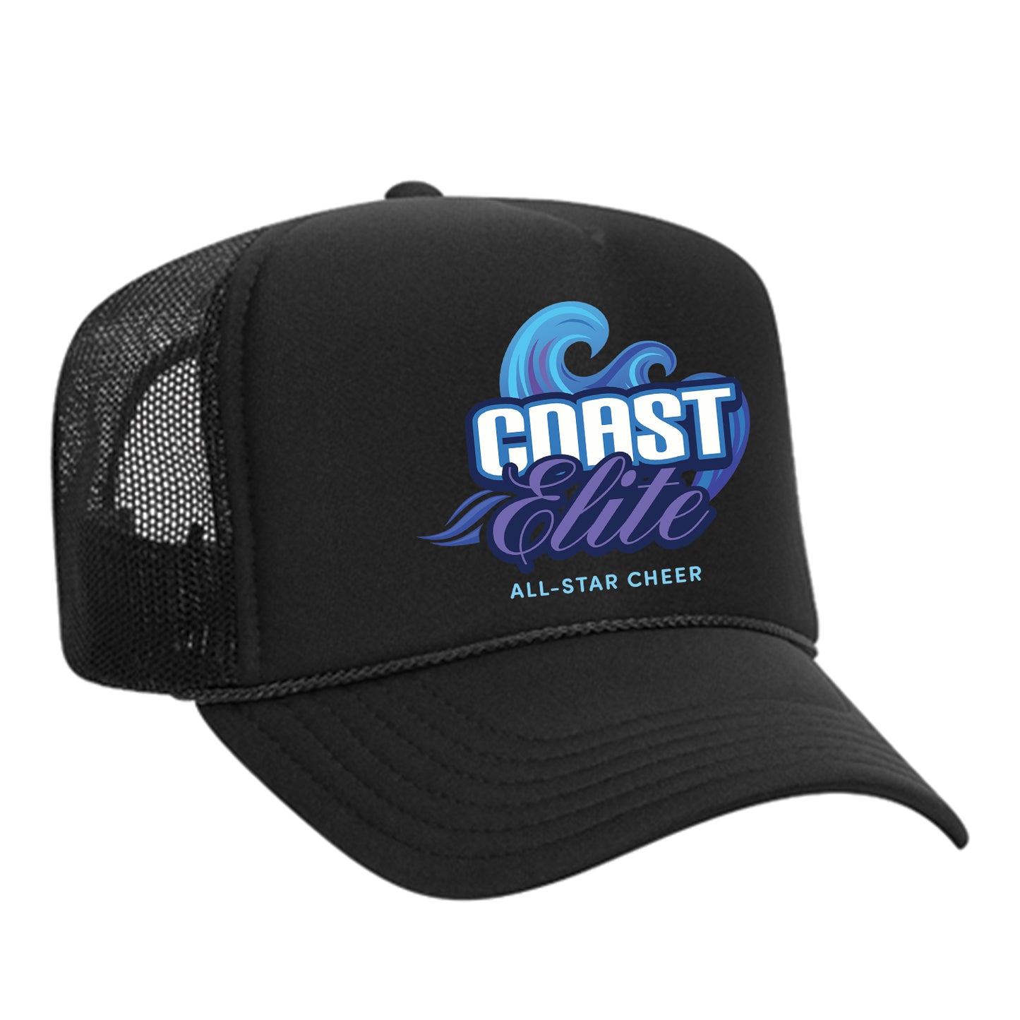 Black Foam Trucker Hat