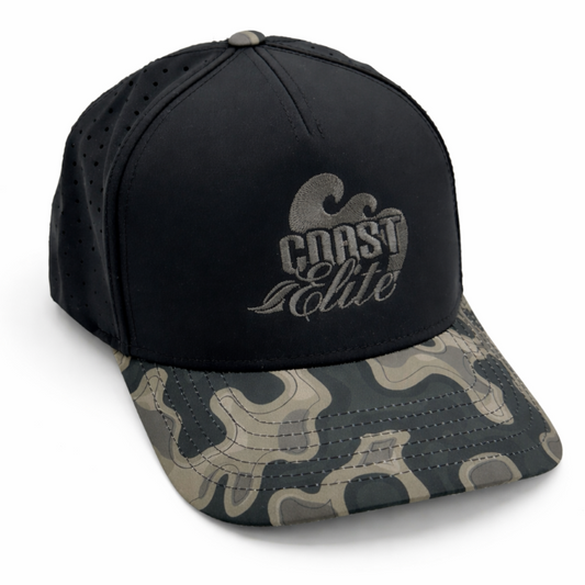 Camo/Black Trucker Hat