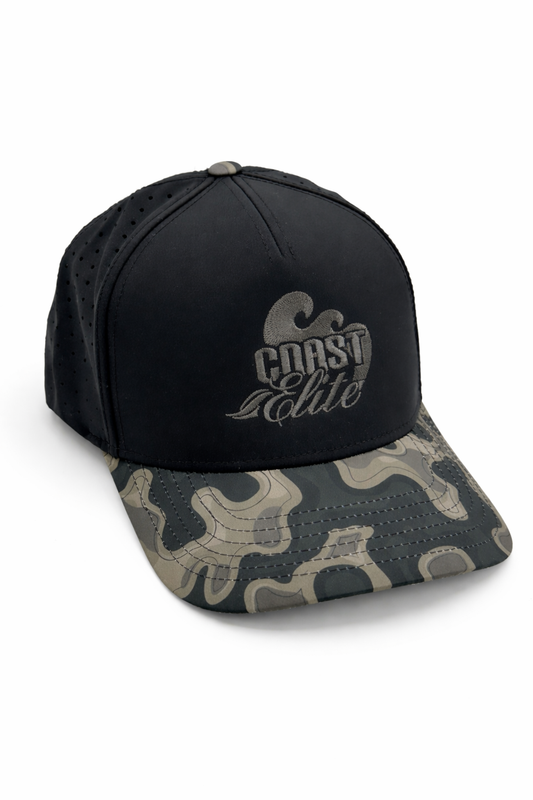 Camo/Black Trucker Hat
