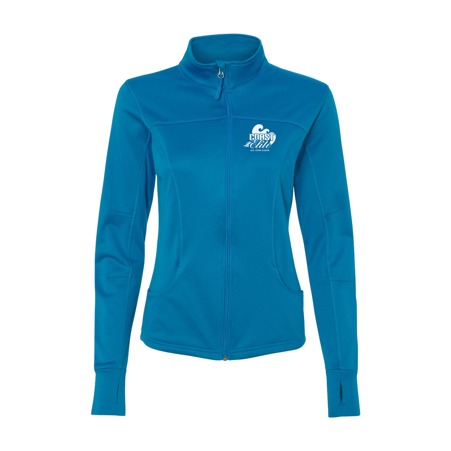 Ladies Full Zip Fitted Jacket