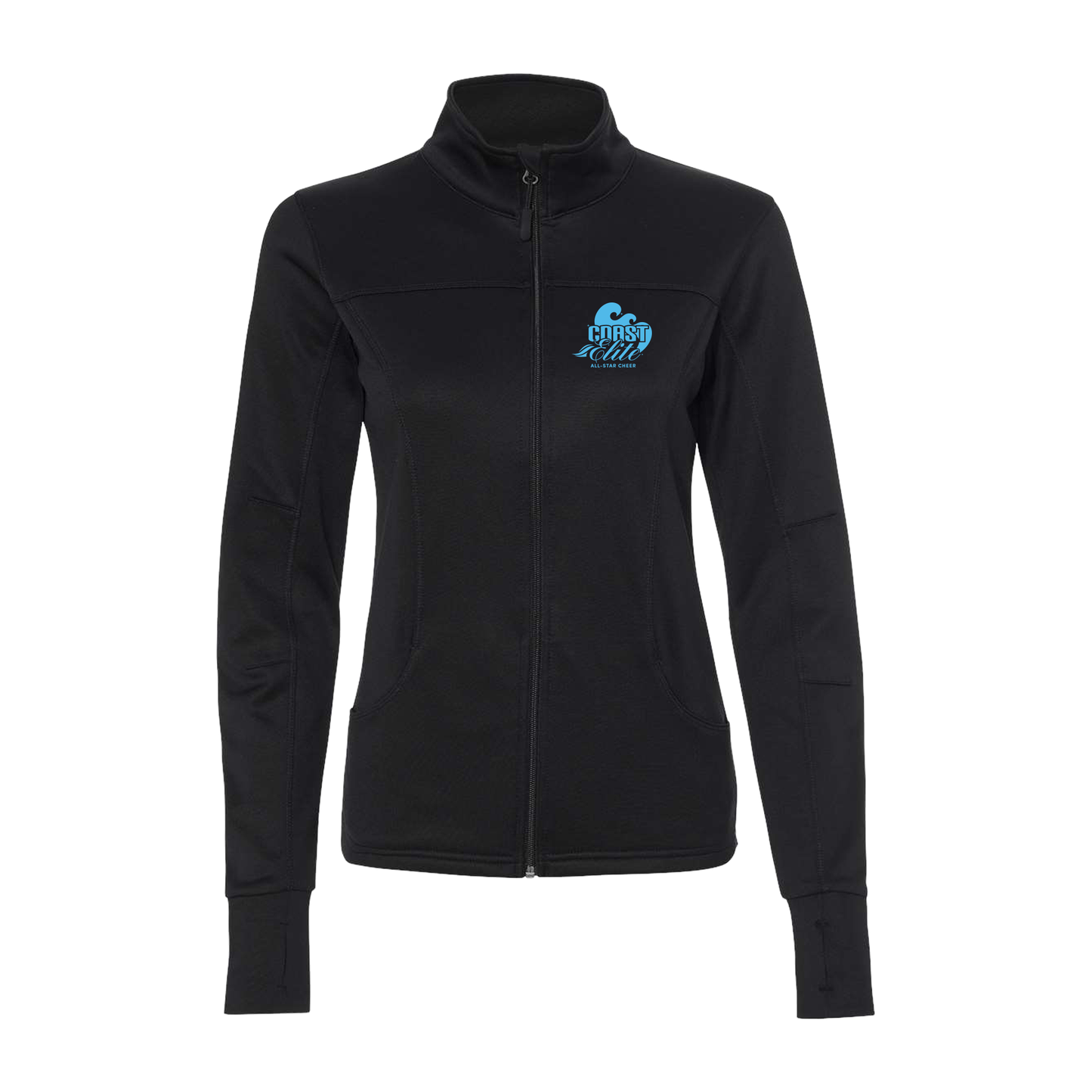 Ladies Full Zip Fitted Jacket