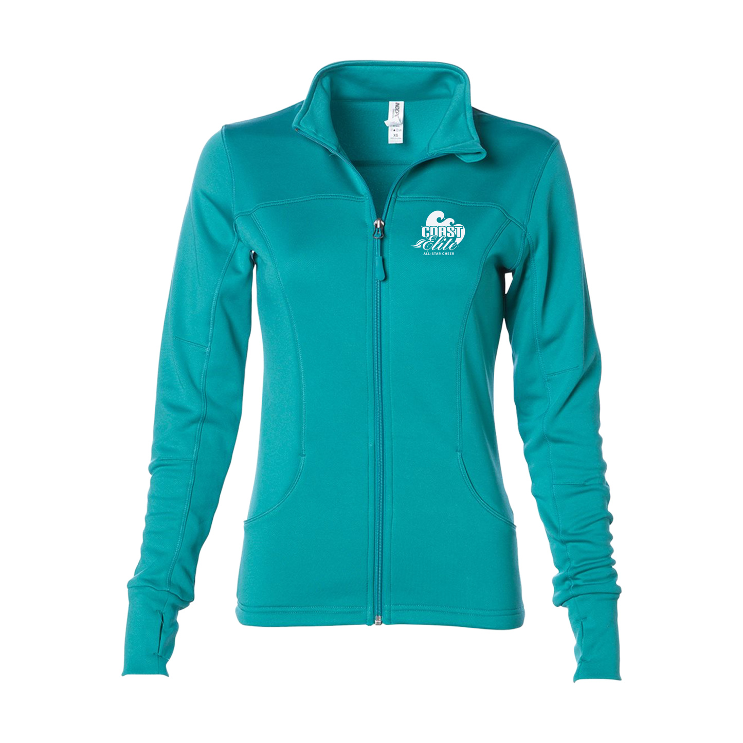 Ladies Full Zip Fitted Jacket