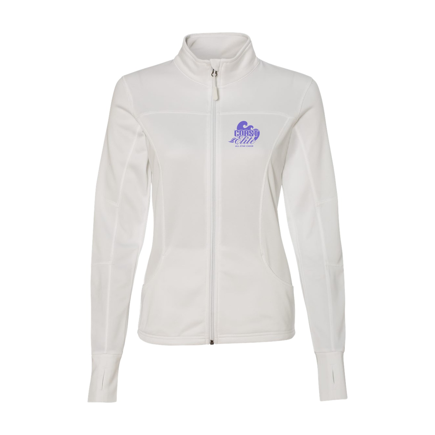 Ladies Full Zip Fitted Jacket