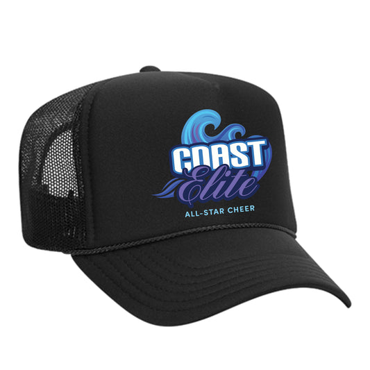 Black Foam Trucker Hat